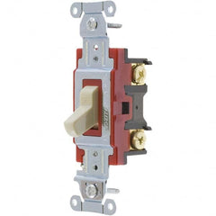 Bryant Electric - Wall & Dimmer Light Switches Switch Type: Three Way Switch Operation: Toggle - USA Tool & Supply