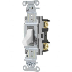 Bryant Electric - Wall & Dimmer Light Switches Switch Type: NonDimmer Switch Operation: Toggle - USA Tool & Supply