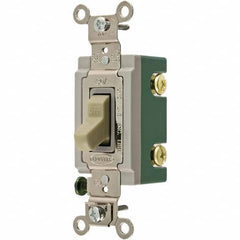 Bryant Electric - Wall & Dimmer Light Switches Switch Type: NonDimmer Switch Operation: Toggle - USA Tool & Supply