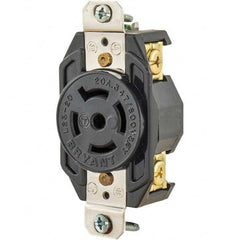 Bryant Electric - Twist Lock Receptacles Receptacle/Part Type: Receptacle Gender: Female - USA Tool & Supply