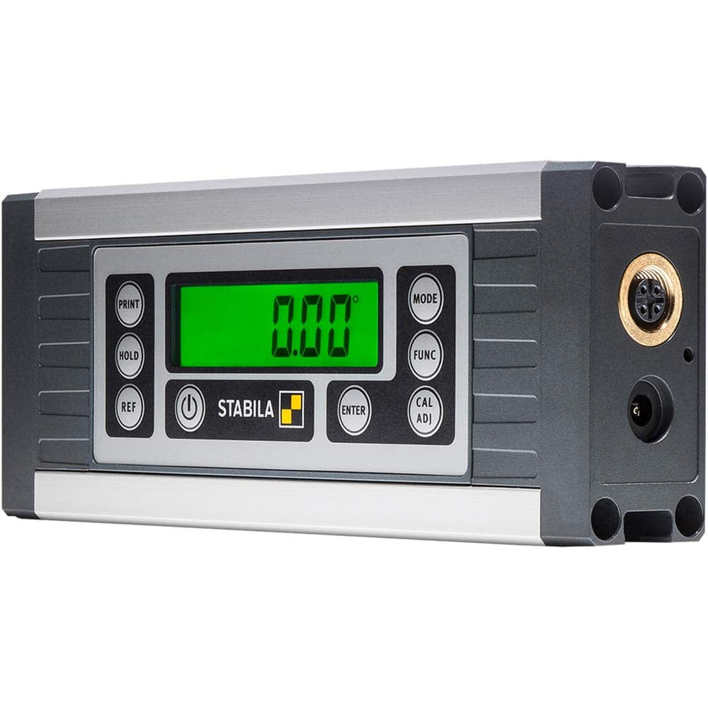 Stabila - Digital & Dial Protractors Style: Digital Protractor Measuring Range (Degrees): 360.00 - USA Tool & Supply