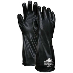 MCR Safety - Chemical Resistant Gloves Material: Butyl Numeric Size: 7 - USA Tool & Supply