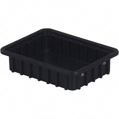 LEWISBins+ - 8-3/8" Wide x 2-1/2" High, Black Bin Divider Box - Use with DV0825 Short, DV1025 Long - USA Tool & Supply