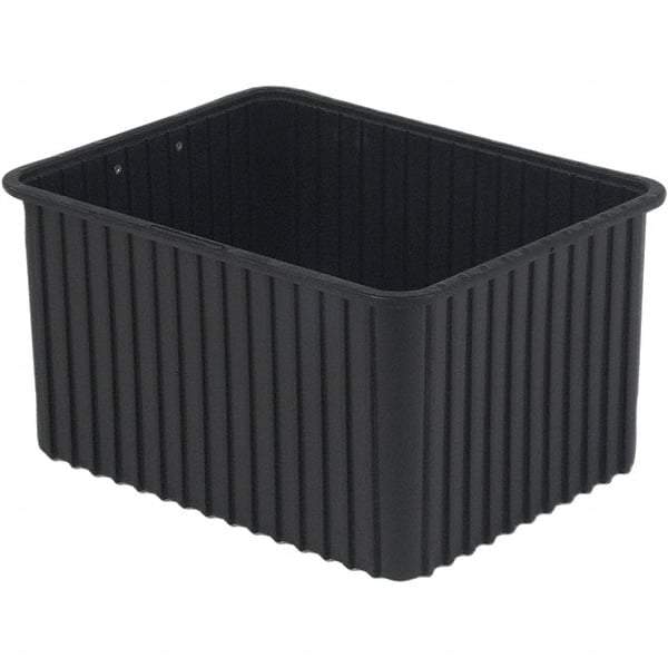LEWISBins+ - 17-3/8" Wide x 12" High, Black Bin Divider Box - Use with DV17120 Short, DV22120 Long - USA Tool & Supply
