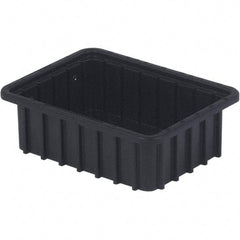 LEWISBins+ - 8-3/8" Wide x 3-1/2" High, Black Bin Divider Box - Use with DV0835 Short, DV1035 Long - USA Tool & Supply