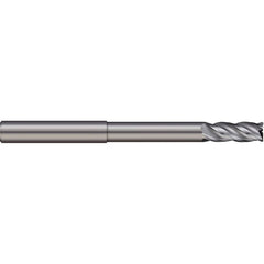 Micro 100 - Corner Radius & Corner Chamfer End Mills; Mill Diameter (mm): 16.00 ; Mill Diameter (Decimal Inch): 0.6299 ; End Type: Corner Radius ; Corner Radius (mm): 0.70 ; Number of Flutes: 4 ; Material: Solid Carbide - Exact Industrial Supply