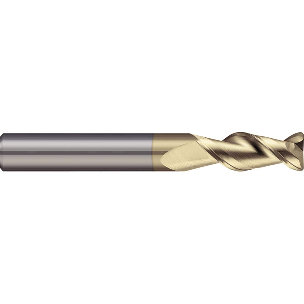 Micro 100 - Corner Radius & Corner Chamfer End Mills; Mill Diameter (Inch): 1 ; Mill Diameter (Decimal Inch): 1.0000 ; End Type: Corner Radius ; Corner Radius (Inch): 1/8 ; Corner Radius (Decimal Inch): 0.1250 ; Number of Flutes: 2 - Exact Industrial Supply