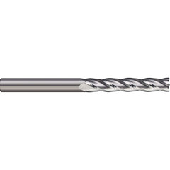 Micro 100 - Square End Mills; Mill Diameter (mm): 3.00 ; Mill Diameter (Decimal Inch): 0.1181 ; Length of Cut (mm): 25.0000 ; Length of Cut (Decimal Inch): 0.9843 ; Material: Solid Carbide ; Finish/Coating: Uncoated - Exact Industrial Supply