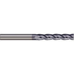 Micro 100 - Square End Mills; Mill Diameter (mm): 25.00 ; Mill Diameter (Decimal Inch): 0.9843 ; Length of Cut (mm): 75.0000 ; Length of Cut (Decimal Inch): 2.9528 ; Material: Solid Carbide ; Finish/Coating: AlTiN - Exact Industrial Supply