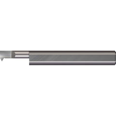 Micro 100 - Single Point Threading Tools; Thread Type: Internal ; Material: Solid Carbide ; Profile Angle: 60 ; Threading Diameter (Decimal Inch): 0.1406 ; Cutting Depth (Decimal Inch): 0.4000 ; Maximum Threads Per Inch: 56 - Exact Industrial Supply