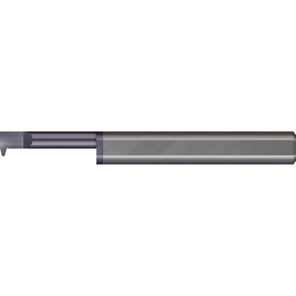 Micro 100 - Single Point Threading Tools; Thread Type: ACME Internal ; Material: Solid Carbide ; Profile Angle: 29 ; Threading Diameter (Decimal Inch): 0.2000 ; Cutting Depth (Decimal Inch): 0.6000 ; Maximum Threads Per Inch: 16 - Exact Industrial Supply