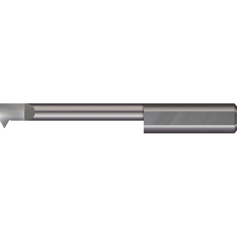 Micro 100 - Single Point Threading Tools; Thread Type: Internal ; Material: Solid Carbide ; Profile Angle: 60 ; Threading Diameter (mm): 9.60 ; Cutting Depth (Decimal Inch): 0.7874 ; Cutting Depth (mm): 20.00 - Exact Industrial Supply