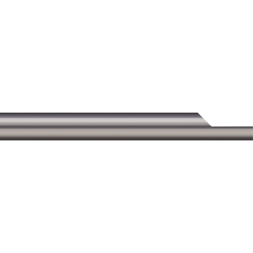 Micro 100 - Tool Bit Blanks; Material: Solid Carbide ; End Shape: Split End ; Width/Diameter (Inch): 1/2 ; Overall Length (Inch): 3 - Exact Industrial Supply