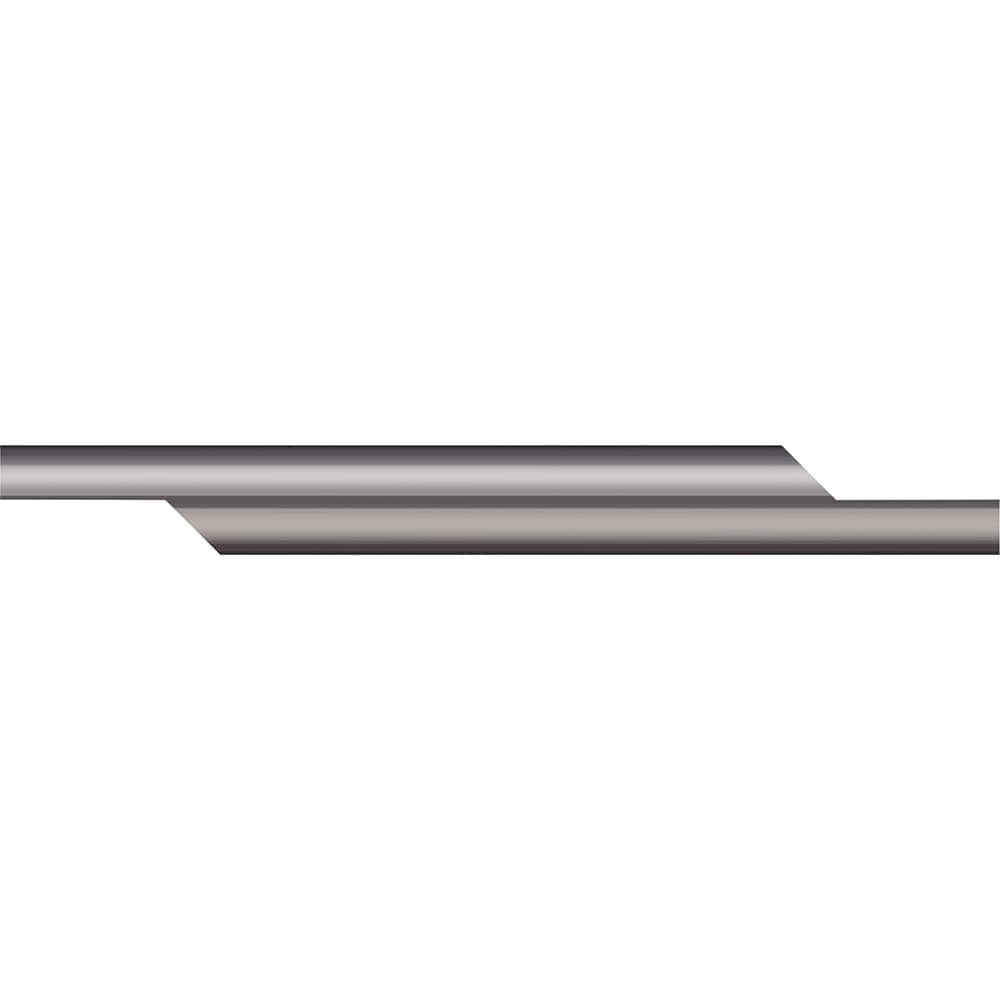 Micro 100 - Tool Bit Blanks; Material: Solid Carbide ; End Shape: Split End ; Width/Diameter (Inch): 3/16 ; Overall Length (Inch): 3 - Exact Industrial Supply