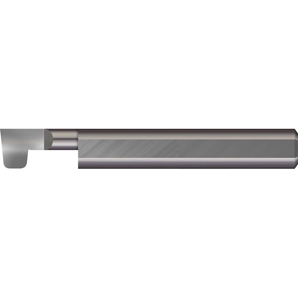 Micro 100 - Grooving Tools; Grooving Tool Type: O-Ring ; Material: Solid Carbide ; Shank Diameter (Decimal Inch): 0.3750 ; Shank Diameter (Inch): 3/8 ; Groove Width (Decimal Inch): 0.2080 ; Projection (Decimal Inch): 0.1150 - Exact Industrial Supply