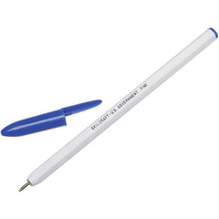 Ability One - Pens & Pencils; Type: Ball Point Pen ; Color: Blue ; Tip Type: Fine - Exact Industrial Supply