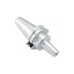 Shrink-Fit Tool Holder & Adapter: 1/4″ Shank Dia, Dual Contact Taper Shank 6″ Projection, 0.945″ Nose Dia, Through Coolant