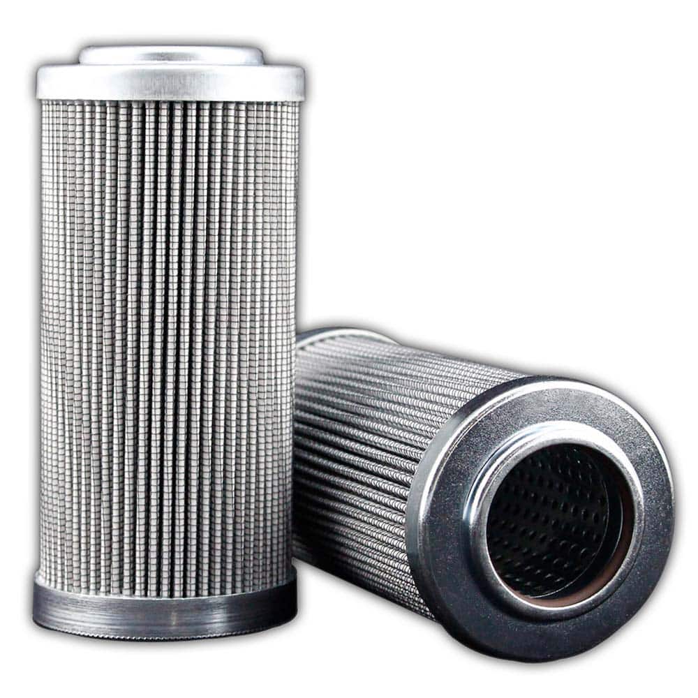 Replacement/Interchange Hydraulic Filter Element: Microglass, 10  µ