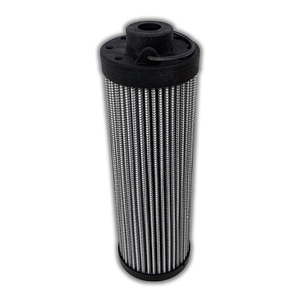 Replacement/Interchange Hydraulic Filter Element: Microglass, 10  µ