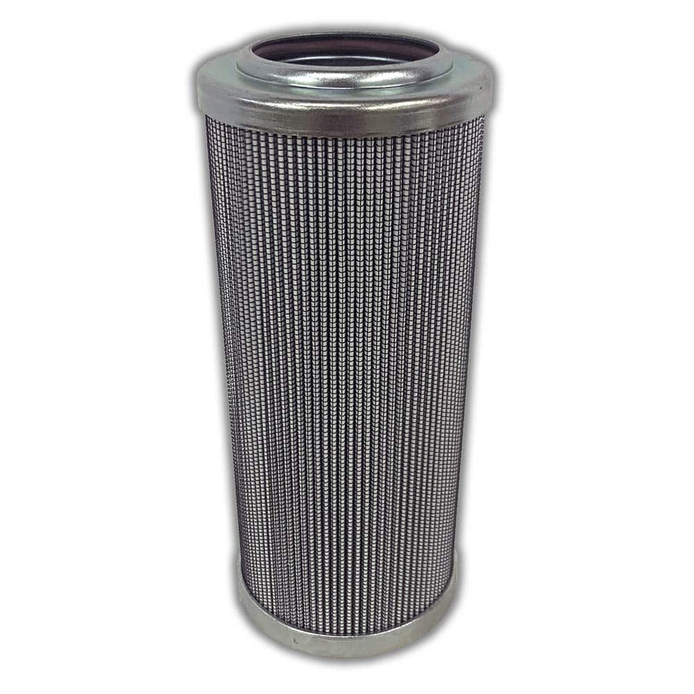 Replacement/Interchange Hydraulic Filter Element: Microglass, 10  µ