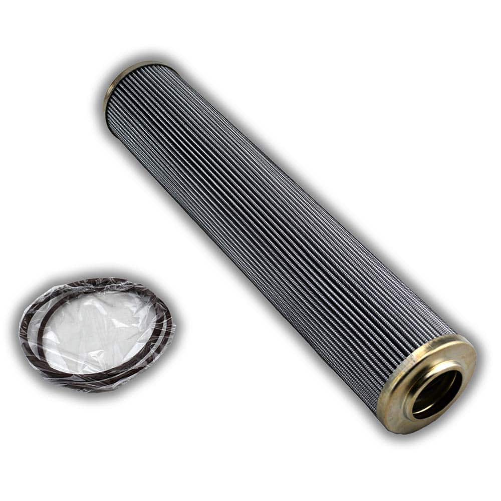 Replacement/Interchange Hydraulic Filter Element: Microglass, 3  µ