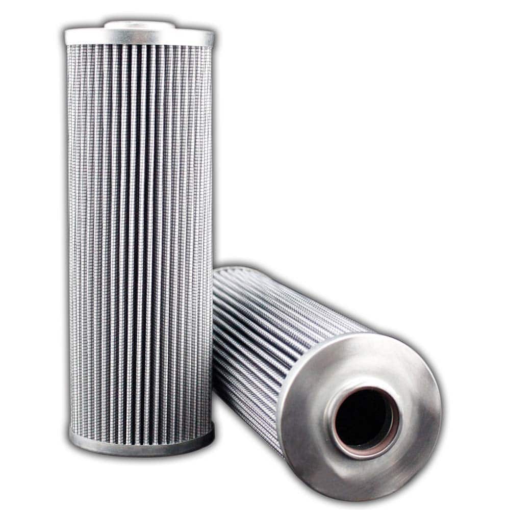 Replacement/Interchange Hydraulic Filter Element: Microglass, 10  µ