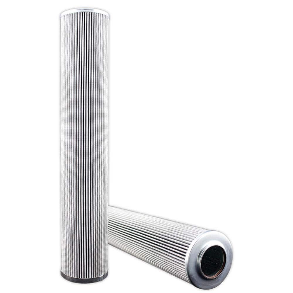 Replacement/Interchange Hydraulic Filter Element: Microglass, 10  µ