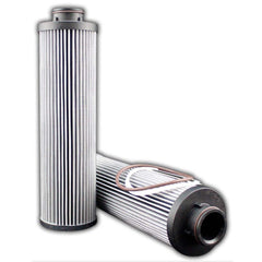 Replacement/Interchange Hydraulic Filter Element: Microglass, 10  µ