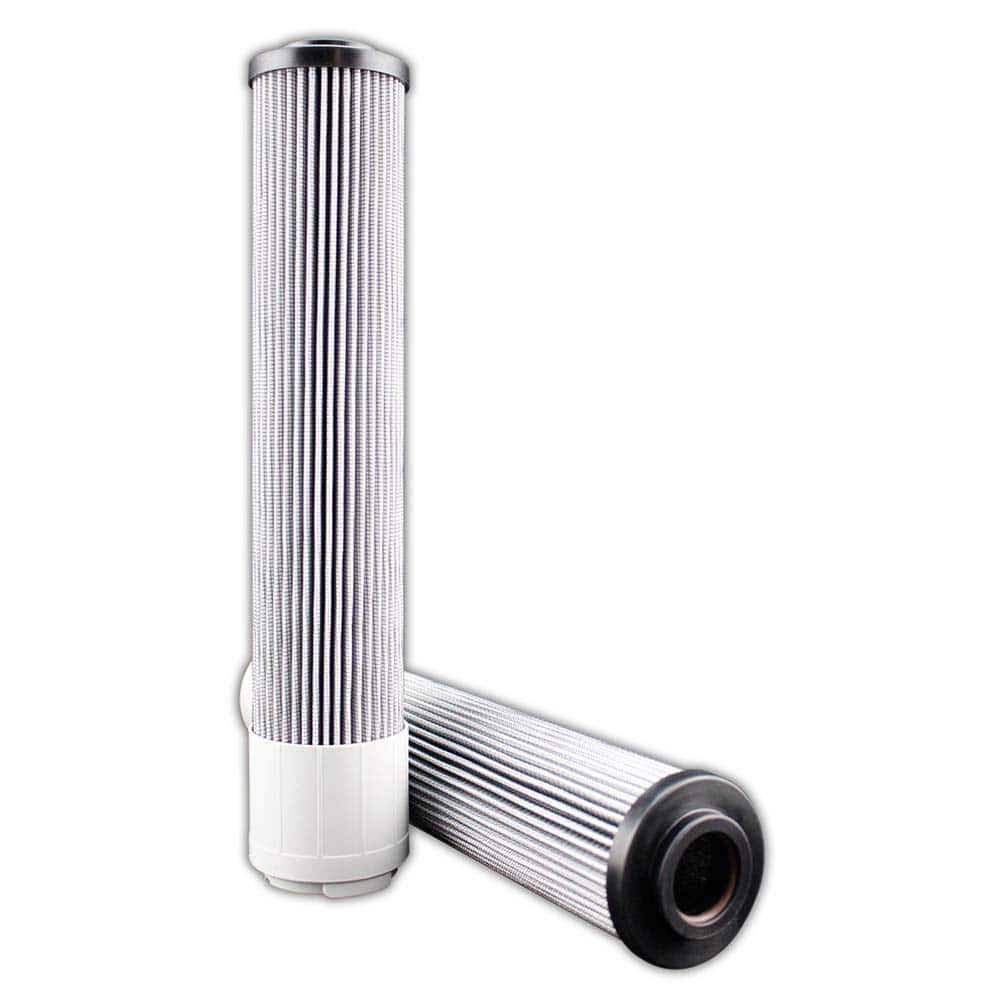 Replacement/Interchange Hydraulic Filter Element: Microglass, 10  µ