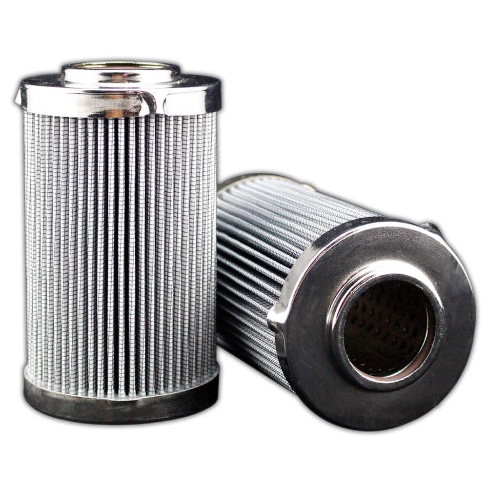 Replacement/Interchange Hydraulic Filter Element: Microglass, 10  µ