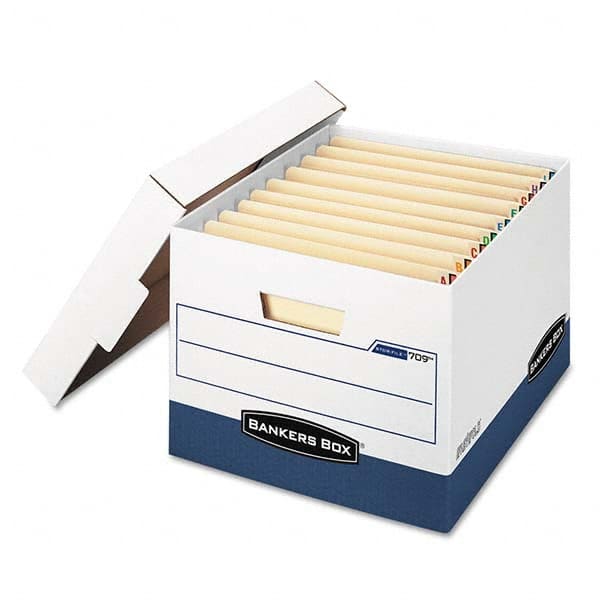 BANKERS BOX - Compartment Storage Boxes & Bins Type: File Boxes-Storage Number of Compartments: 1.000 - USA Tool & Supply