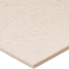 USA Sealing - 12 x 12 x 1/2" White Pressed Wool Felt Sheet - USA Tool & Supply