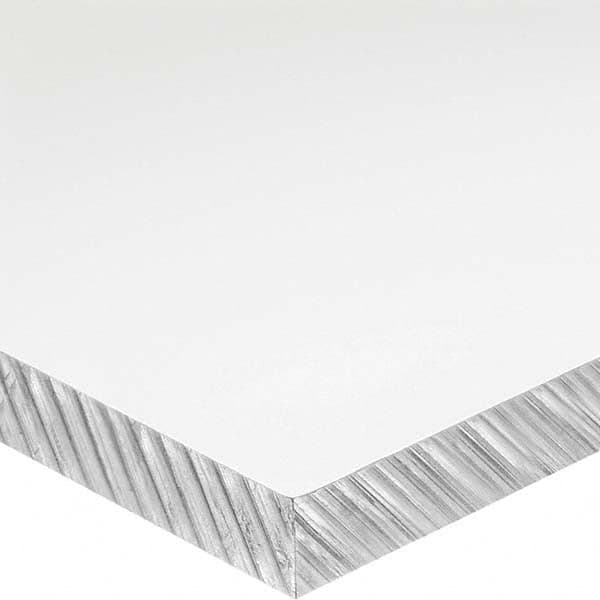 USA Sealing - 1' x 3/4" x 3/8" Clear Polycarbonate Rectangular Bar - USA Tool & Supply