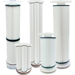 Hayward - Cartridge Filters; Style: Pleated ; Length (Inch): 30 ; Length (Decimal Inch): 30.0000 ; Outside Diameter (Decimal Inch): 7.0000 ; Outside Diameter (Inch): 7 ; Micron Rating: 0 - Exact Industrial Supply