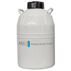 American BioTech Supply - Drums & Tanks; Product Type: Manual Fill Cryogenic Tank ; Volume Capacity Range: Smaller than 20 Gal. ; Material Family: Aluminum ; Height (Inch): 26 ; Diameter/Width (Inch): 14-1/2 ; Shape: Round - Exact Industrial Supply