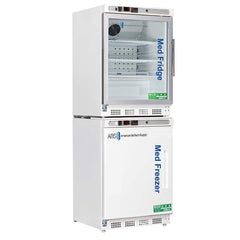 American BioTech Supply - Laboratory Refrigerators and Freezers; Type: Pharmacy/Vaccine Refrigerator & Freezer Combination ; Volume Capacity: 9 Cu. Ft. ; Minimum Temperature (C): -15.00 ; Maximum Temperature (C): 8.00 ; Width (Inch): 23-3/4 ; Depth (Inch - Exact Industrial Supply