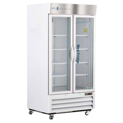 American BioTech Supply - Laboratory Refrigerators and Freezers; Type: Pharmacy/Vaccine Refrigerator ; Volume Capacity: 36 Cu. Ft. ; Minimum Temperature (C): 2.00 ; Maximum Temperature (C): 8.00 ; Width (Inch): 39-5/8 ; Depth (Inch): 34-3/4 - Exact Industrial Supply