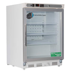 American BioTech Supply - Laboratory Refrigerators and Freezers; Type: Undercounter Built-In Refrigerator ; Volume Capacity: 4.6 Cu. Ft. ; Minimum Temperature (C): 1.00 ; Maximum Temperature (C): 10.00 ; Width (Inch): 23-3/4 ; Depth (Inch): 25-1/2 - Exact Industrial Supply