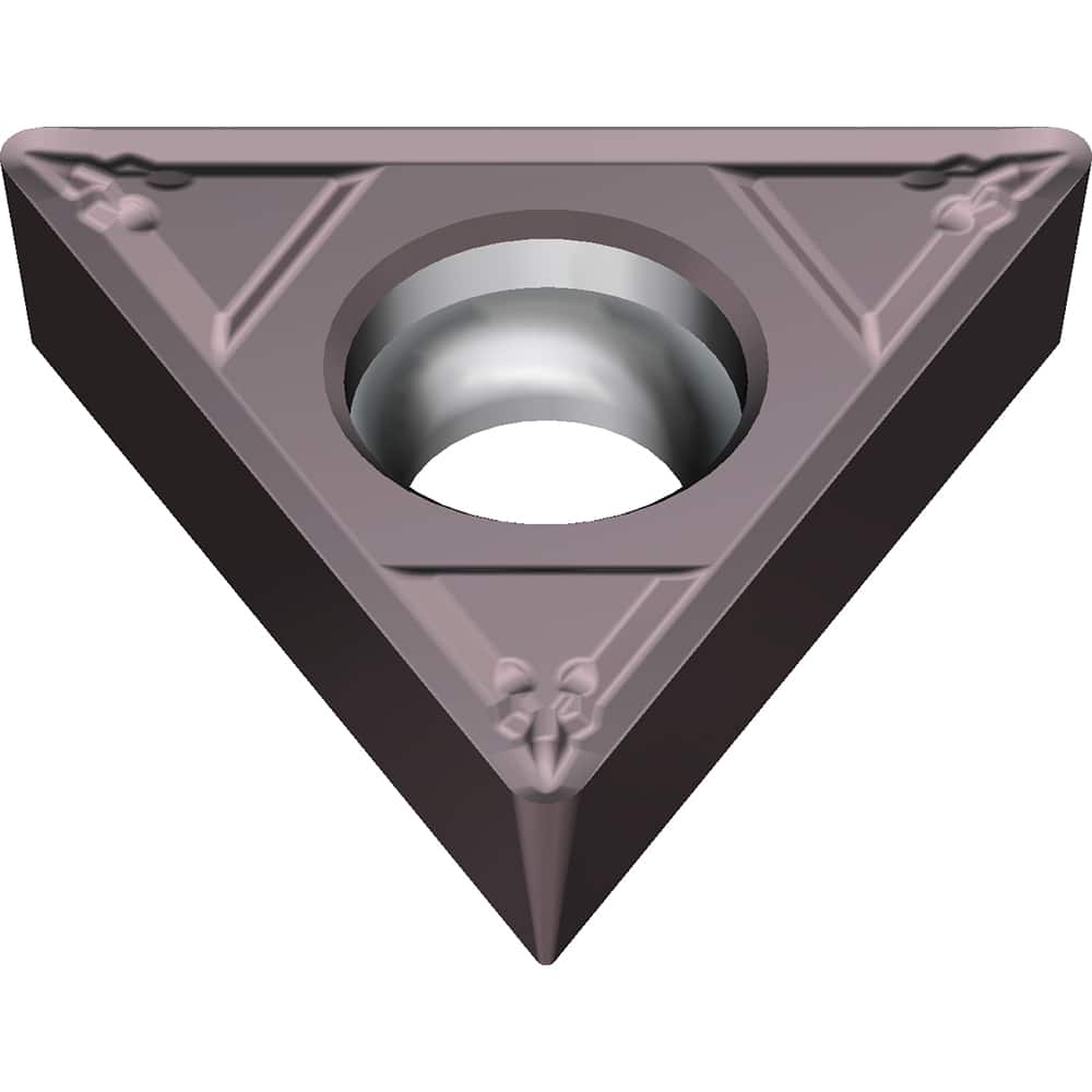 TPMT220.5ELB AC6040M Carbide Turning Insert Absotech Finish, 0.4331″ Long, 1/4″ Inscribed Circle, 0.0079″ Corner Radius, 0.1252″ Thick, Series AC6000M