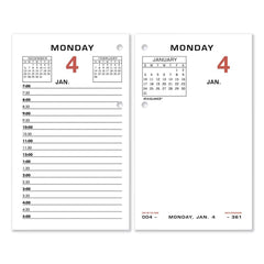 AT-A-GLANCE - Note Pads, Writing Pads & Notebooks Writing Pads & Notebook Type: Desk Calendar Refill Size: 3-1/2 x 6 - USA Tool & Supply