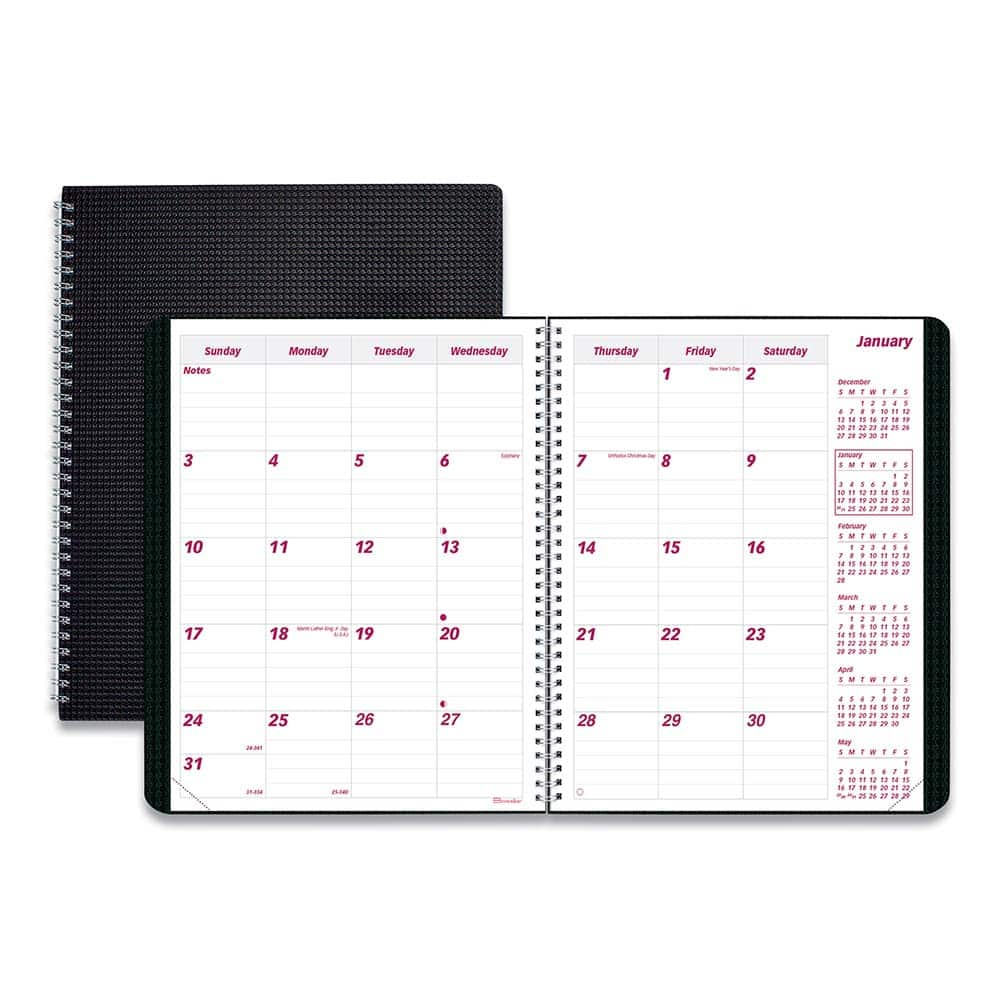 Brownline - Note Pads, Writing Pads & Notebooks Writing Pads & Notebook Type: Appointment Book Size: 8-7/8 x 7-1/8 - USA Tool & Supply