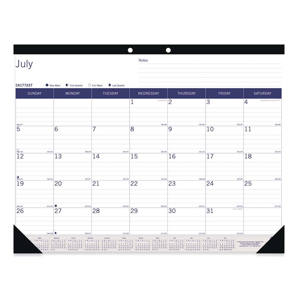 Blueline - Note Pads, Writing Pads & Notebooks Writing Pads & Notebook Type: Desk Pad Size: 22 x 17 - USA Tool & Supply