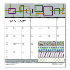 House of Doolittle - Note Pads, Writing Pads & Notebooks Writing Pads & Notebook Type: Wall Calendar Size: 12 x 12 - USA Tool & Supply