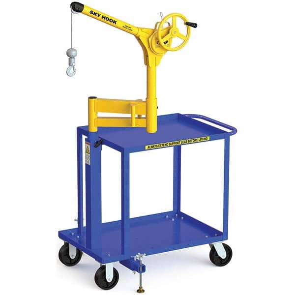 Sky Hook - 250 Lb Steel Lifting Hook Crane - USA Tool & Supply