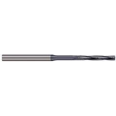 Harvey Tool - 0.05" Diam 4-Flute Straight Shank Helical Flute Solid Carbide Chucking Reamer - Exact Industrial Supply