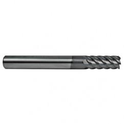 6mm TuffCut HS Multi-Fl ALTIMA Coated 0.50mm Corner Radii End Mill - USA Tool & Supply