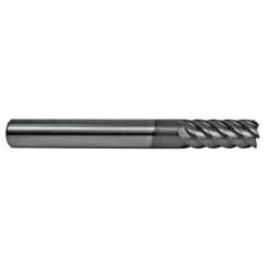 1/2 TuffCut HS Multi-Fl ALTIMA Coated .015 Corner Radii End Mill - USA Tool & Supply