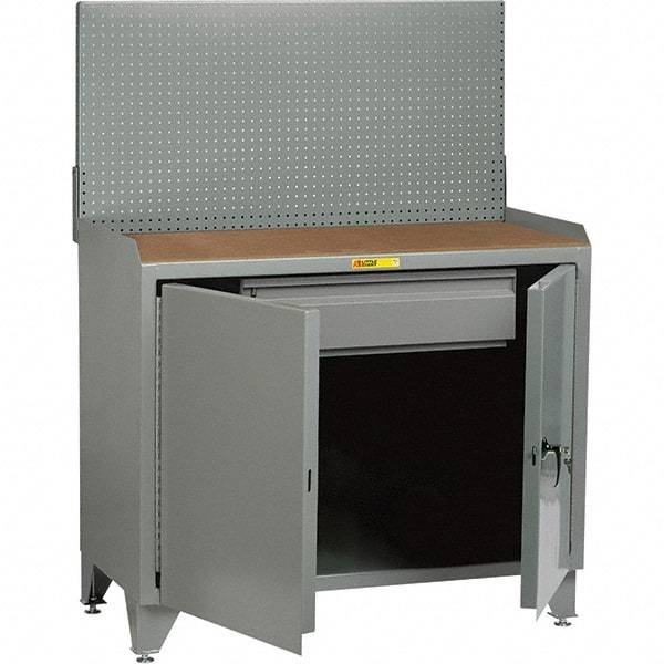 Little Giant - Stationary Workstations Type: Security Workstation Width (Inch): 36 - USA Tool & Supply