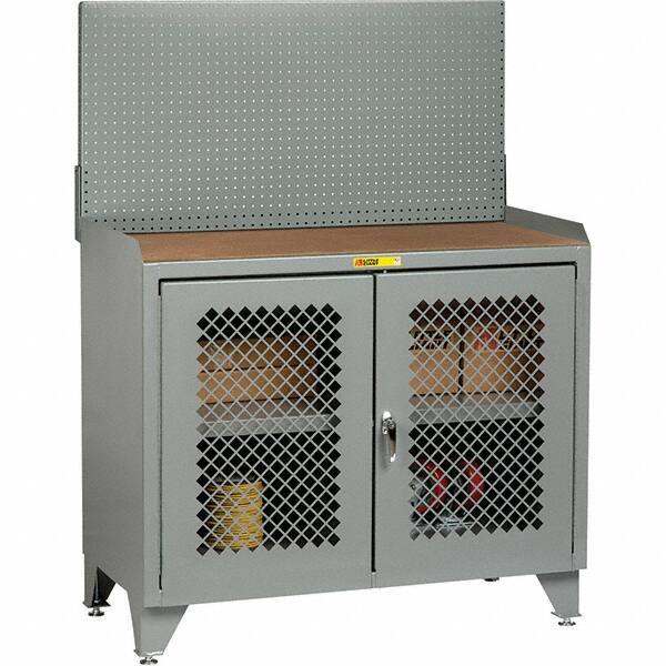 Little Giant - Stationary Workstations Type: Security Workstation Width (Inch): 36 - USA Tool & Supply
