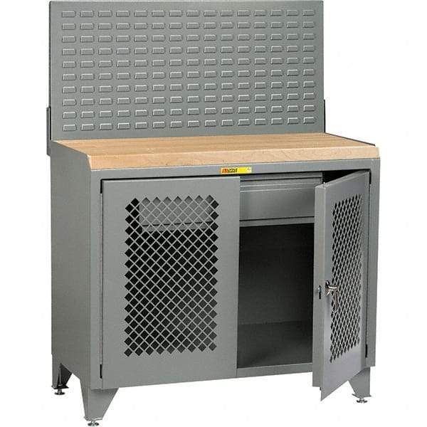 Little Giant - Stationary Workstations Type: Security Workstation Width (Inch): 48 - USA Tool & Supply